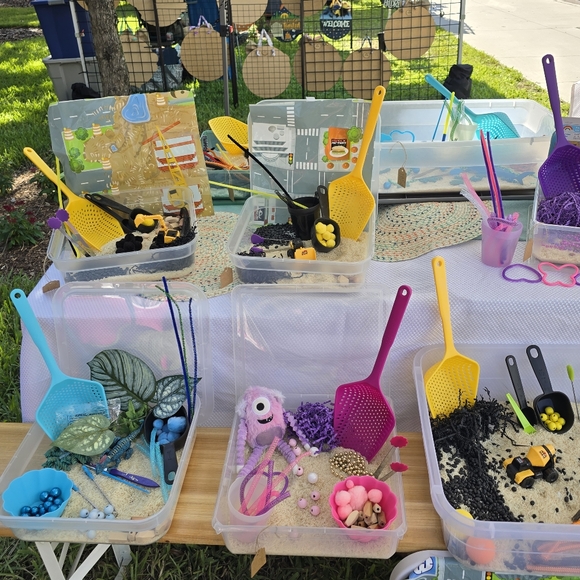 Sensory bins. I have about 13 available in various sizes. - Picture 1 of 15